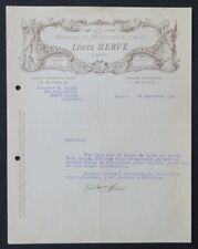 Facture ANGERS 1930 LOUIS