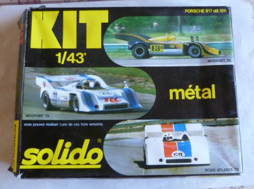 Solido metal kit - solido, porsche