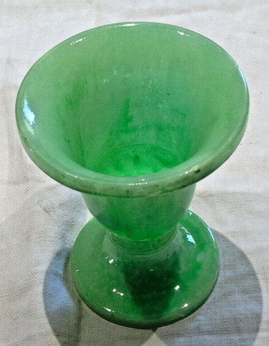 Vase vert albâtre ou - albâtre,