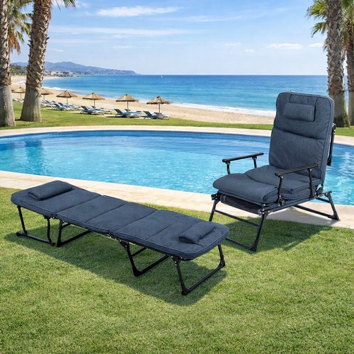 Chaise longue jardin - de, en