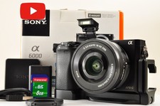 [US Duty Paid] Appareil photo sans miroir Sony Alpha A6000 24,3 mégapixels NO...