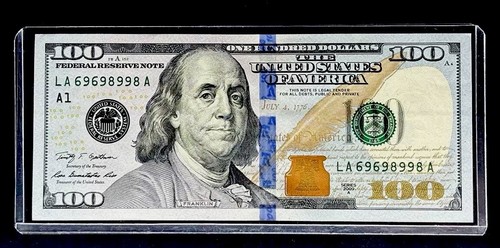 2009 100 fed reserve note - 2009,