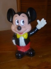 mickey tirelire 14 cm , en