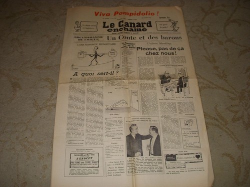Canard enchaine 2700 - canard,
