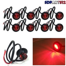 8x 24V LED Rouge Feux de