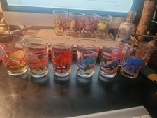 LOT DE 7 VERRES A MOUTARDE