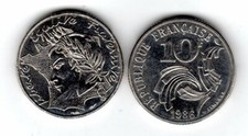 FRANCE PIECE 10 FRANCs 1986 JIMENEZ BON ETAT