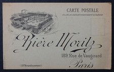 Cpa carte publicitaire - cpa,
