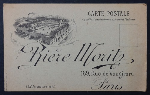 Cpa carte publicitaire bière - cpa,