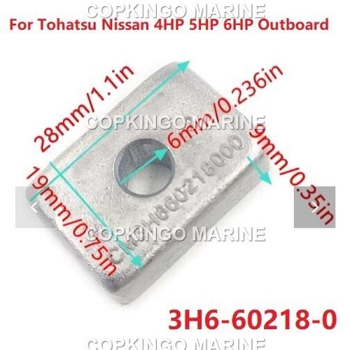 Lower unit gearbox anode for - gearbox,