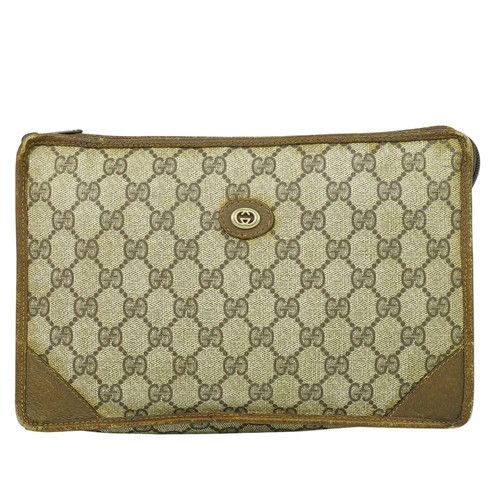 Sac pochette toile gucci gg - en,