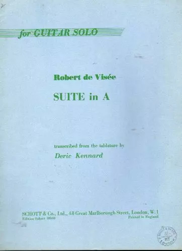 Robert visee suite - in, a