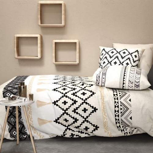 Parure couette 100 coton - de, 100%