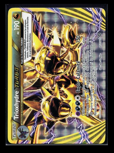 Carte pokémon trioxhydre - pokémon,