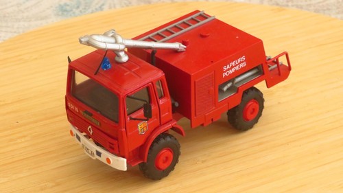 Miniature camion pompier - miniature, le