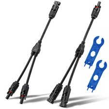 2x Solar Panel Connectors