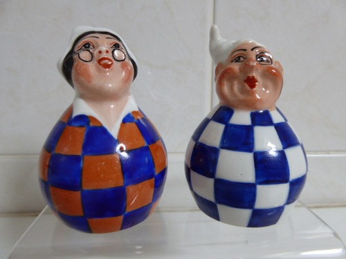 Ancienne salière porcelaine - salière,