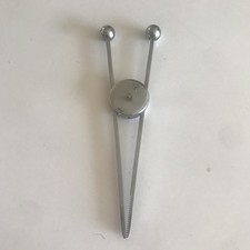 Jacques ADNET Pince à Glaçons Sucre Art Deco Métal Argenté