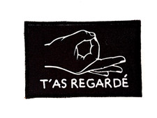 Patch morale 5x8cm as - patch,