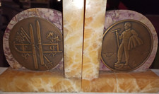 Paire De Serres Livre Bronze