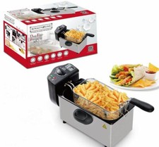 Friteuse En Acier Inoxydable Professionnelle 3 L Électrique 2000W Royalty Line
