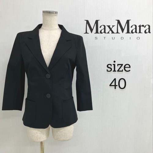 Veste noire sur mesure - , max