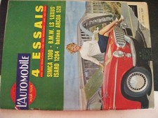 **cc Revue L'automobile n°205 Simca 1300 - Isaard 1204 - Arcoa 520 