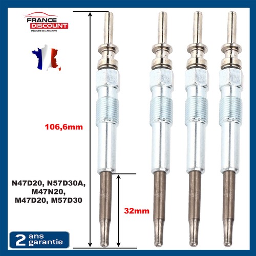 Bougie préchauffage pour - 4,