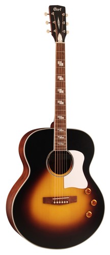 Guitare cort retro - cj, sunburst