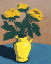 Affiche murale art floral