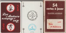 JEU DE 52 CARTES  : CAFE RAS D'AMHARA