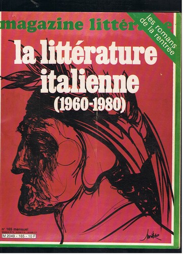 Magazine litteraire 165 - litteraire, n°165