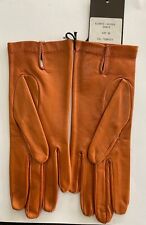 Gants femme cuir agneau tabac