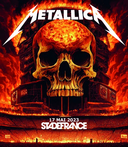 Bluray metallica paris stade - bluray,