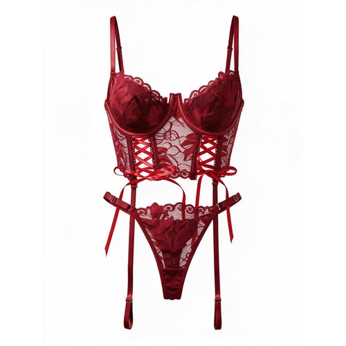 Ensemble lingerie dentelle - dentelle,