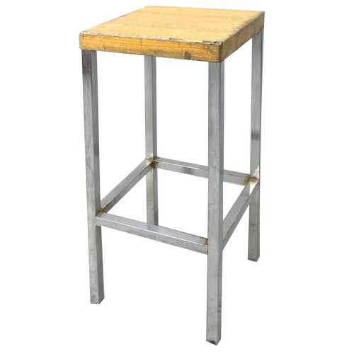 Tabouret industriel fer - fer, et