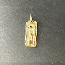 Ancien Pendentif Médaille