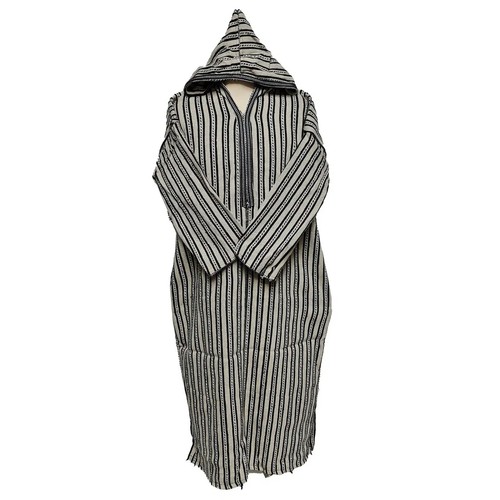 Djellaba capuche laine - À,