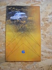 BULLETIN TRIMESTRIEL CITROEN LE DOUBLE CHEVRON N° 6 - AUTOMNE 1966