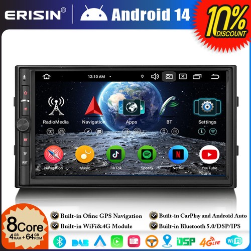64go android 2din autoradio - 64go,