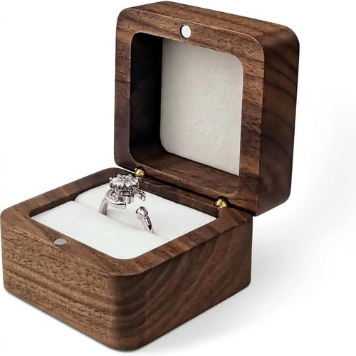 Boite alliance mariage bois - mariage, en