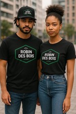 Tee-shirt Unisex Robin des