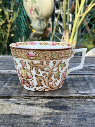 Tasse polychrome mintons - -,