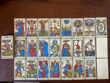 Tarot de Marseille Fabbri France 2002 22 arcanes majeurs jeu divinatoire