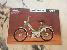 feuille publicitaire mobylette