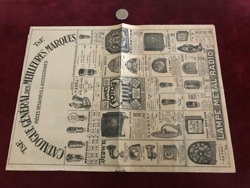 Ancien catalogue brochure - ancien,