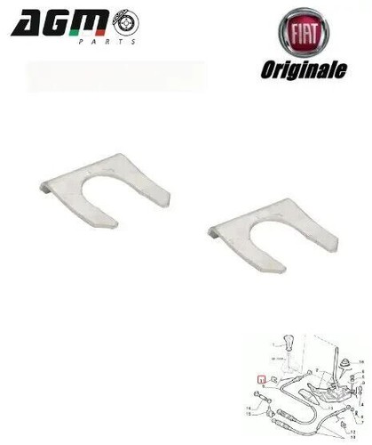 Set ressorts fixation câble - 2,