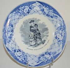 -N° 125 ASSIETTE CERAMIQUE