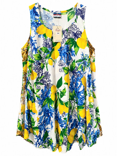 Robe été citron - robe,