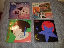 Lot De 4 X  33 T Vinyles  INDOCHINE -ORIGINAUX -Très Bon État 